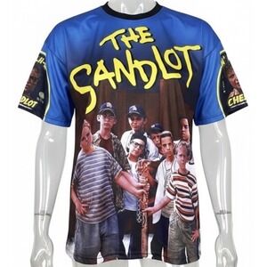 The Sandlot Movie All Over Print T Shirt Adult XL Elite Sportswear Baseball
